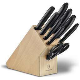 VICTORINOX Набор ножей кухон. Swiss Classic 6.7193.9 компл.:8предм. ножницы дерево/черный