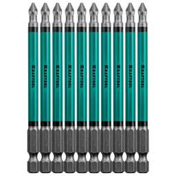 KRAFTOOL Набор бит 26124-2-100-10 универсал. (10пред.) для шуруповертов