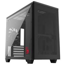 BLOODY Корпус BD-CC117F черный без БП mATX 5x120mm 1xUSB2.0 1xUSB3.0 audio bott PSU