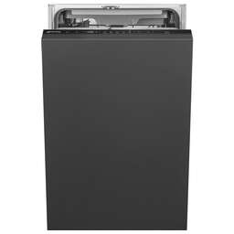 SMEG Встраиваемая посудомоечная машина ST4523IN, узкая, ширина 44.6см, полновстраиваемая, загрузка 10 комплектов