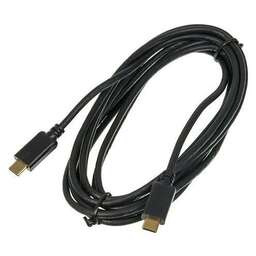 DIGMA Кабель Power Delivery 60W, USB Type-C (m) - USB Type-C (m), 3м, 5A, черный [pd-60w-3m]