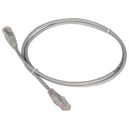 LANMASTER Патч-корд TWT-45-45-50-GY UTP RJ-45 вил.-вилка RJ-45 кат.5E 50м серый ПВХ 26AWG