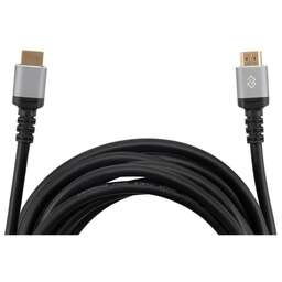 DIGMA Кабель аудио-видео D-HDMI-V2.0-5M HDMI (m)/HDMI (m) 5м. позолоч.конт. черный