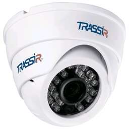 TRASSIR Камера видеонаблюдения IP TR-D8121IR2W, 1080p, 2.8 мм, белый [tr-d8121ir2w (2.8 mm)]