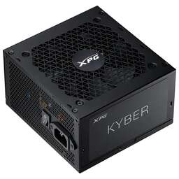 XPG (ADATA) Блок питания 650W XPG KYBER 650 (ATX, 20+4 pin, 120mm fan, PCI-E 6+2Px2, 6xSATA) (KYBER650G-BKCEU)