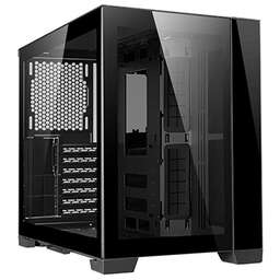 LIAN-LI Корпус O11 Dynamic Mini черный без БП ATX 9x120mm 6x140mm 2xUSB3.0 audio bott PSU