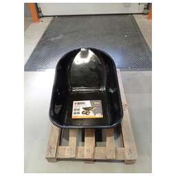 DENZEL Тачка строительная, усиленная, объем 140 л, 250 кг, двухколесная, колесо 15х6.00-6 69000 (8751073)