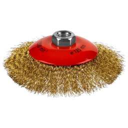 MIRAX Щетка коническая 35143-125, универсальный, 125мм, 14мм