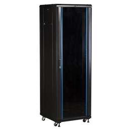LANMASTER Шкаф коммутационный TWT-CBB-42U-6X8-P1 напольный, перфорированная передняя дверь, 42U, 600x2055x800 мм