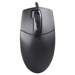 A4TECH Мышь OP-730D черный оптическая 1200dpi USB 4but