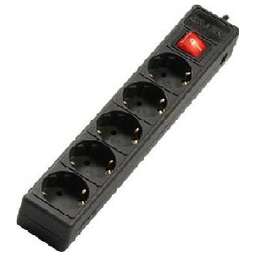 SVEN OPTIMA BASE сет-фильтр - 5 роз -1,8 м - черный (5)