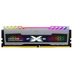 SILICON POWER Память DDR4 16GB 3200MHz SP016GXLZU320BSB Xpower Turbine RGB RTL Gaming PC4-25600 CL16 DIMM 288-pin 1.35В kit single rank с радиатором Ret