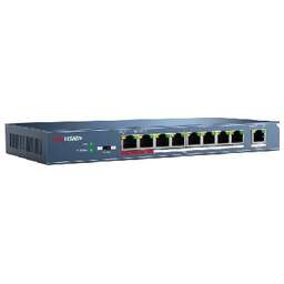 HIKVISION DS-3E0109P-E неуправляемый PoE коммутатор 8
