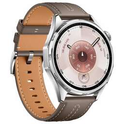 HUAWEI Смарт-часы Watch GT 6 Atum-B19L, 46мм, 1.47", коричневый/серебристый [55020fwe]
