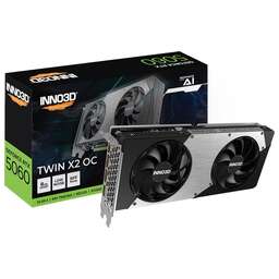 INNO3D Видеокарта RTX5060 TWIN X2 ОС 8GB GDDR7 128bit 3xDP HDMI 2FAN RTL