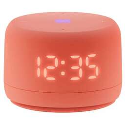 YANDEX Умная колонка Яндекс Станция Лайт 2 с Алисой, без часов, 6 Вт, коралловый, YNDX-00028ORG