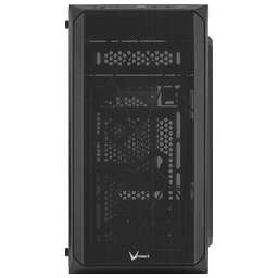 FORMULA Корпус CS-107 черный без БП mATX 2x120mm 1xUSB2.0 1xUSB3.0 audio