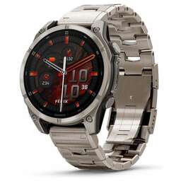 GARMIN Смарт-часы Fenix fenix 8 47mm 47мм 1.4" AMOLED корп.серый рем.серый разм.брасл.:125-210мм (010-02904-40)