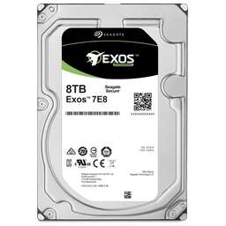 SEAGATE Жесткий диск Exos 7E8 ST8000NM000A, 8ТБ, HDD, SATA III, 3.5"