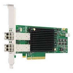 EMULEX Сетевой адаптер LPe32002-AP Gen 6 (32GFC), 2-port, 32Gb/s, PCIe Gen3 x8, LC MMF 100m, трансиверы установлены
