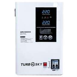 TURBOSKY Стабилизатор напряжения AVR-10000VA, белый