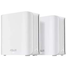 ASUS Бесшовный Mesh роутер ZenWiFi BD4, Wi-Fi 7, BE3600, 2.4/5ГГц, 2 WAN/LAN, белый, 2 шт. в комплекте [bd4(w-2-pk)]