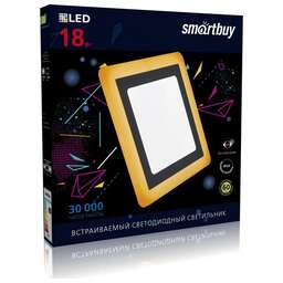 SMARTBUY (SBLSq-DLB-18-65K-O) 18w/6500K+O