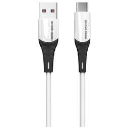 MORE CHOICE (4620202550040) K35aUSB 3.0A для Type-C силикон - 1м White