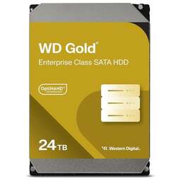 WD Жесткий диск Gold 242KRYZ, 24ТБ, HDD, SATA III, 3.5"