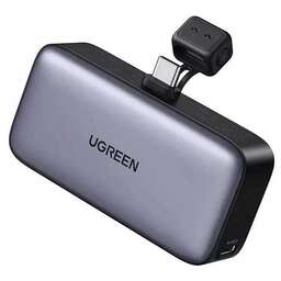 UGREEN Внешний аккумулятор (Power Bank) PB503, 5000мAч, серый [35338]