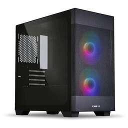 LIAN-LI Корпус Lancool 205M Mesh черный без БП mATX 3x120mm 2x140mm 2xUSB3.0 audio bott PSU