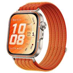 HUAWEI Смарт-часы Watch Fit 5 Pro Niki-B29W, оранжевый/серебристый