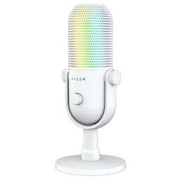 RAZER Игровой микрофон для компьютера Seiren V3 Chroma белый (RZ19-05060200-R3M1)