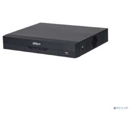 DAHUA DH-XVR5108HS-I3/T 8-канальный HDCVI-видеорегистратор с FR HDCVI, AHD, TVI, IP, CVBS; 1 SATA III до 16Тбайт; видеоаналитика 1 HDMI, 1 VGA; сеть: 1 RJ45 100Мбит/с; аудиовх/вых: 1/1