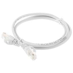 ITK Патч-корд PC01-C5EU-1M-G UTP RJ-45 вил.-вилка RJ-45 кат.5E 1м серый ПВХ (уп.:1шт)