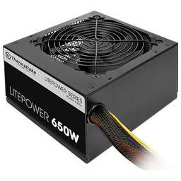 THERMALTAKE Блок питания ATX 650W LT-650P (20+4pin) APFC 120mm fan 5xSATA RTL