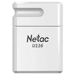 NETAC Флеш Диск 128GB U116 NT03U116N-128G-32WH USB3.2 белый