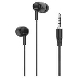 PERO Наушники EP04, 3.5 мм, внутриканальные, черный [ep04bl]