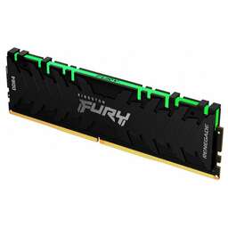 KINGSTON Память 8GB 3200MHz KF432C16RBA/8 Fury Renegade RGB RTL Gaming PC4-25600 CL16 DIMM 288-pin 1.35В single rank с радиатором Ret