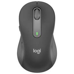 LOGITECH Мышь M650 Large графитовый оптическая 4000dpi silent беспров. BT/Radio USB 5but (910-006388)