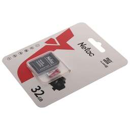 NETAC Карта памяти MICRO SDHC 32GB + ADP NT02P500ECO-032G-R
