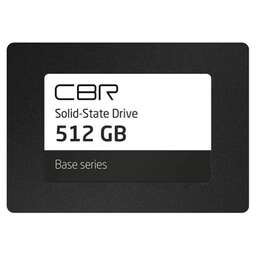CBR SSD-512GB-2.5-BS24b Black