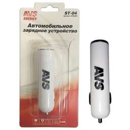 AVS USB 1 порт ST-04 (0.9А)