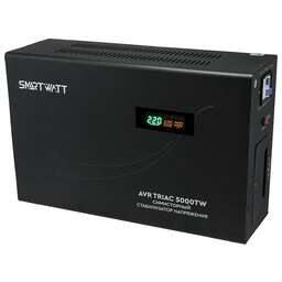 SMARTWATT Стабилизатор напряжения AVR Triac 5000TW 5000ВА черный