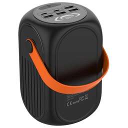 CACTUS Внешний аккумулятор (Power Bank) CS-PBFSUD-60000, 60000мAч, черный