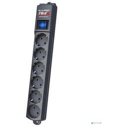 PILOT ZIS Сетевой фильтр - S {5 евро, 1 росс.} 1.8 м графит