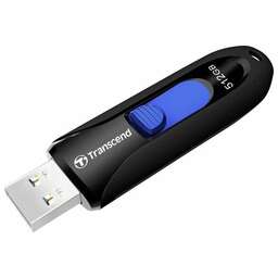 TRANSCEND Флешка USB Jetflash 790 512ГБ, USB3.0, черный [ts512gjf790k]