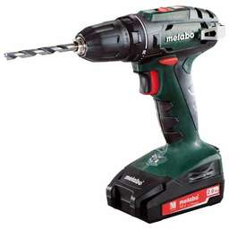 METABO Дрель-шуруповерт BS 18 SET, 2Ач, с двумя аккумуляторами [602207880]