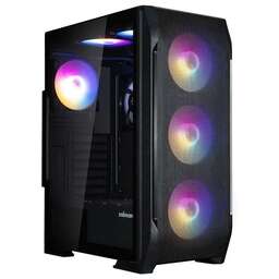 ZALMAN Корпус N7 Plus V2 черный без БП ATX 2x120mm 5x140mm 2xUSB2.0 1xUSB3.0 audio bott PSU