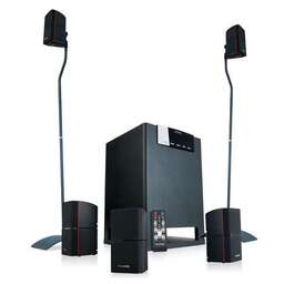 MICROLAB Колонки Bluetooth X15BT, 5.1, черный